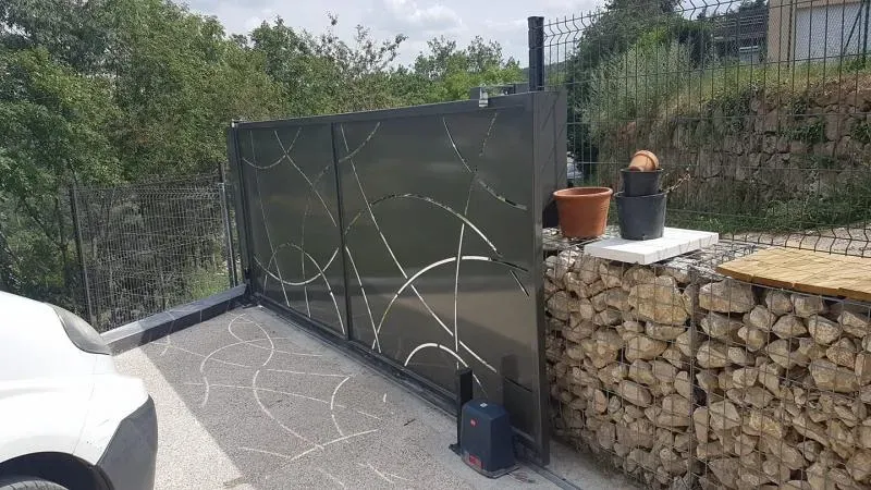 Motorisation portail ouverture